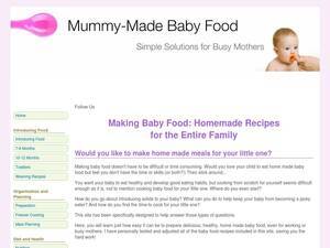 mummymadebabyfood.com