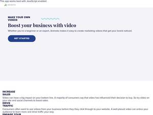 Business.animoto.com