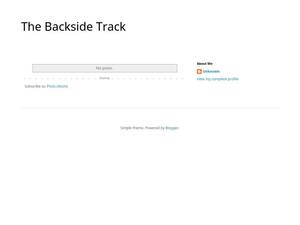 Thebacksidetrack.blogspot.com