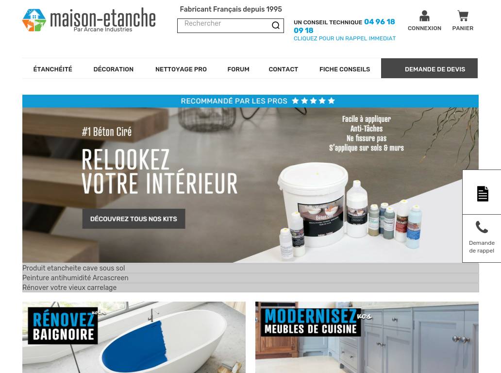 Maison-etanche.com