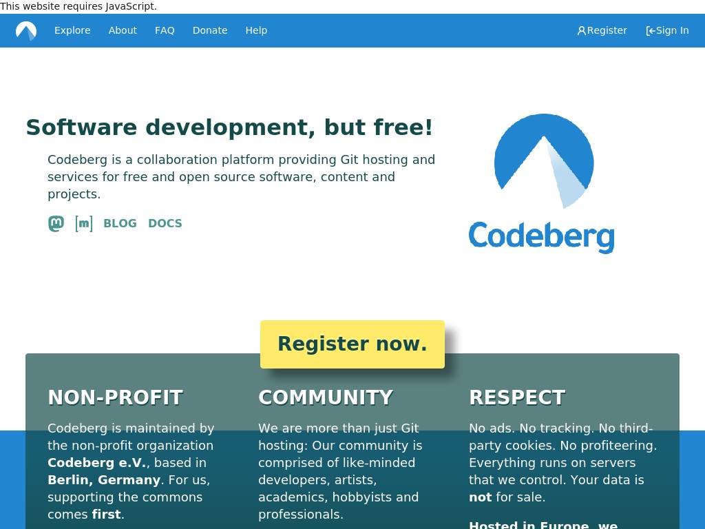Codeberg.org