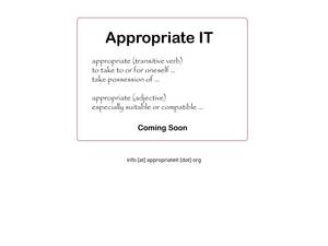 Appropriateit.org