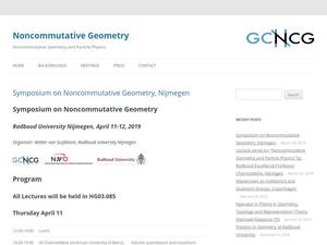 noncommutativegeometry.nl