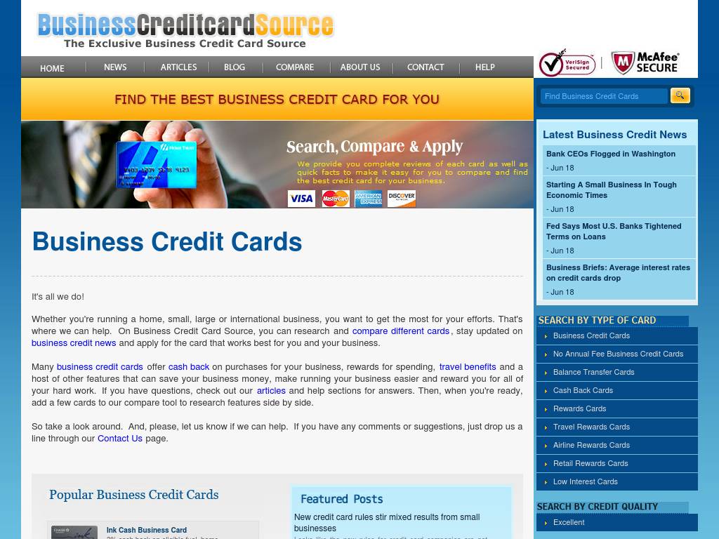 businesscreditcardsource.com