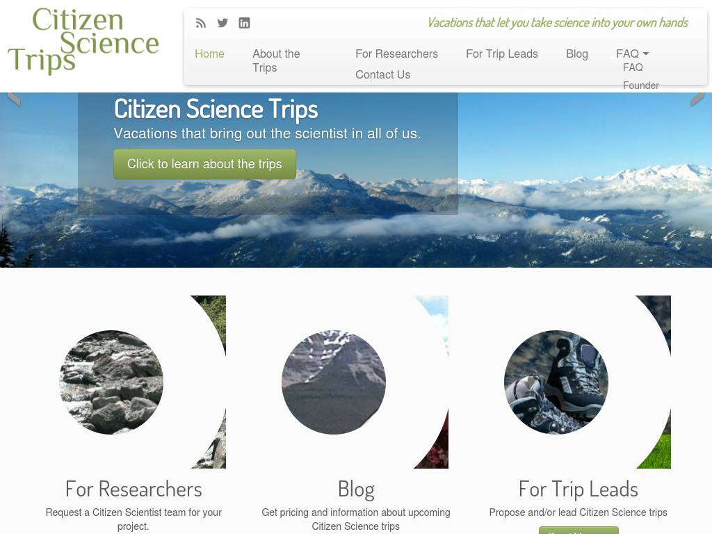 citizensciencetrips.com
