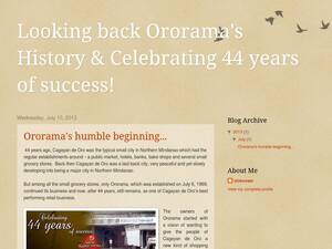 Ororama44years.blogspot.com
