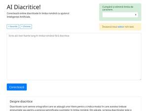 Diacritice.ai