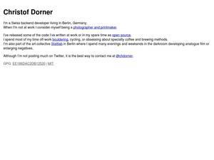 chdorner.com
