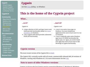Cygwin.com