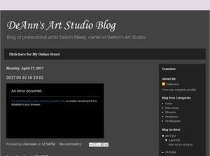 Deannsartstudioblog.com