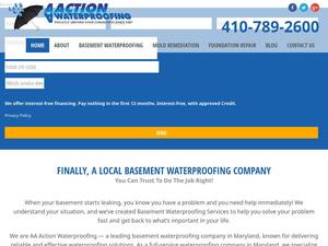 aaactionwaterproofing.com
