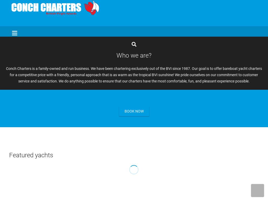 conchcharters.com