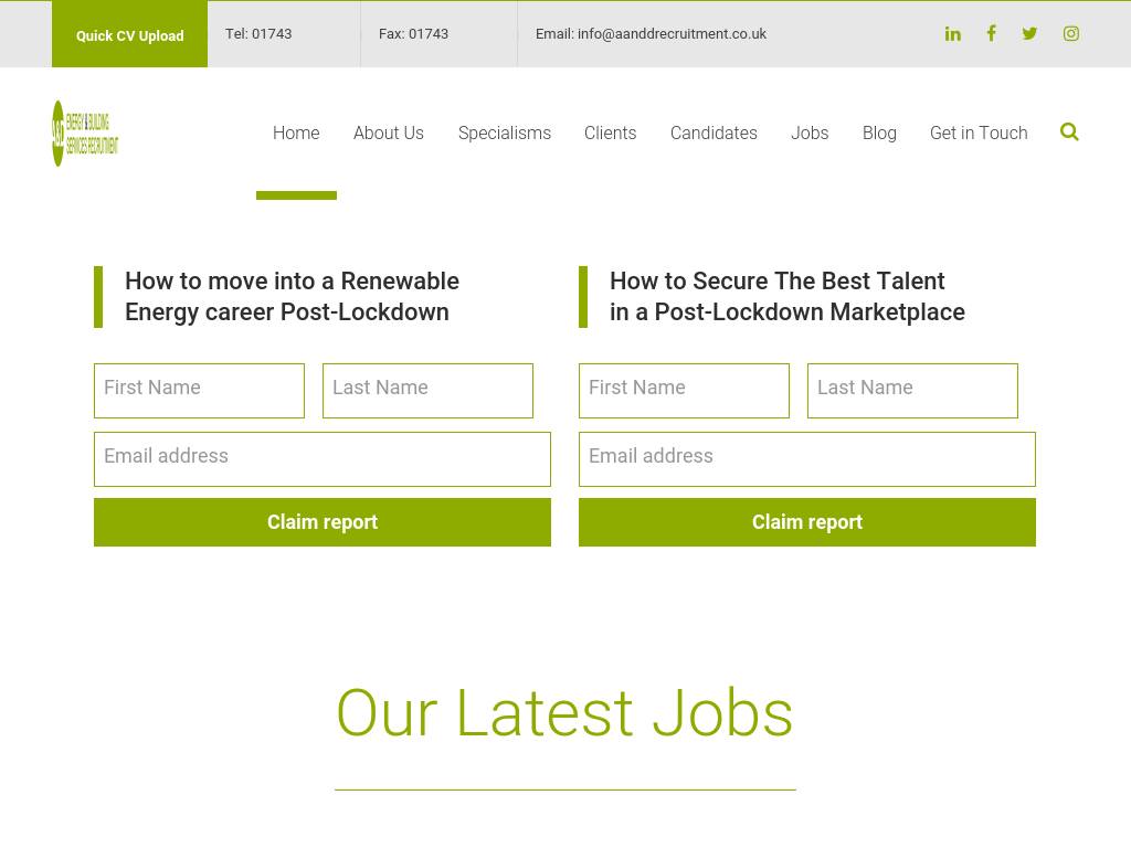 aanddrecruitment.co.uk