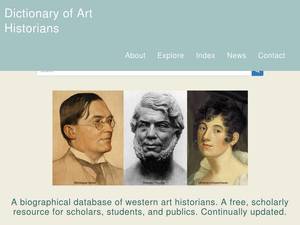 Dictionaryofarthistorians.org