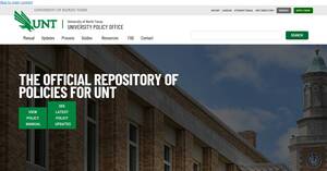 Policy.unt.edu