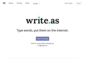 write.as
