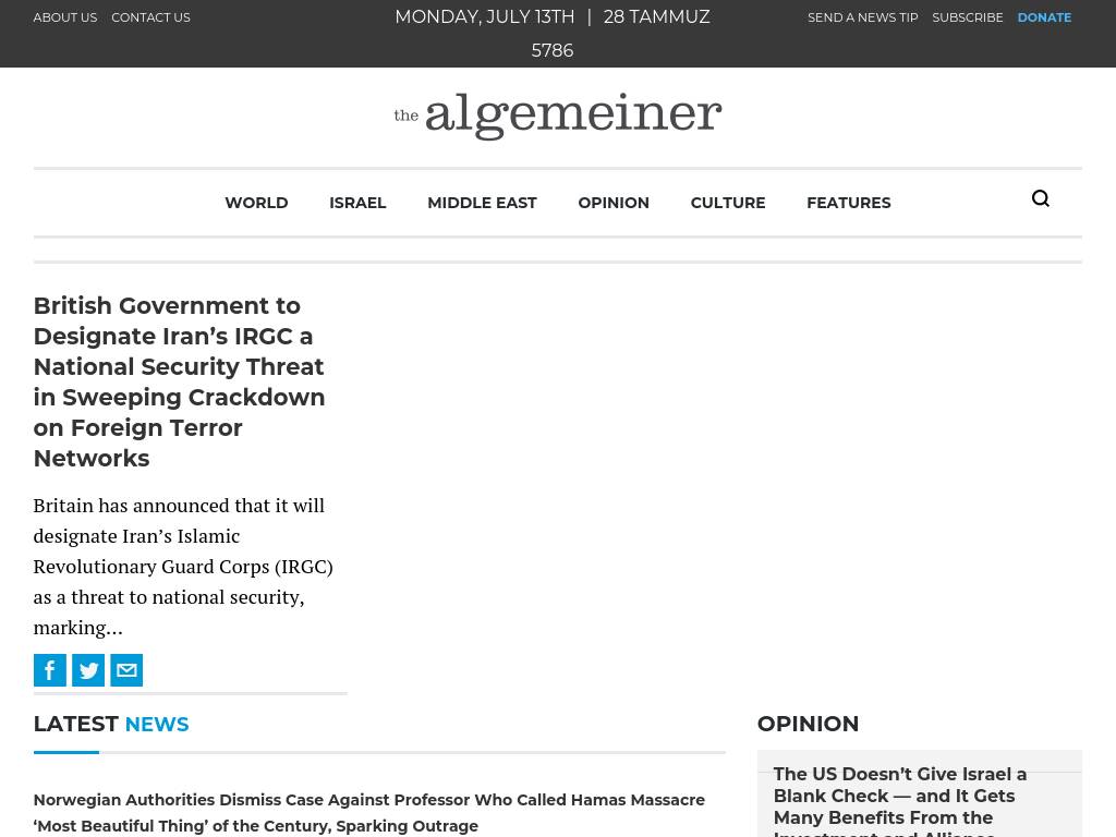 algemeiner.com