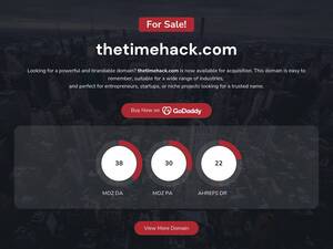 Thetimehack.com