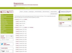 biogeosciences-discuss.net