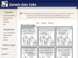 Darwineatscake.com