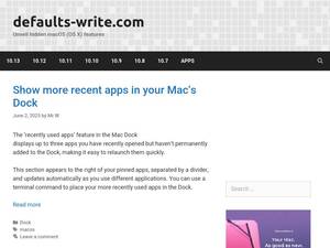 Defaults-write.com