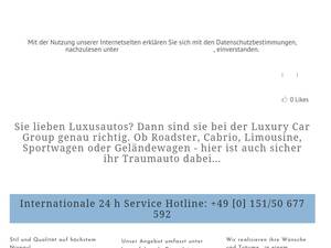 Luxurycar-group.com