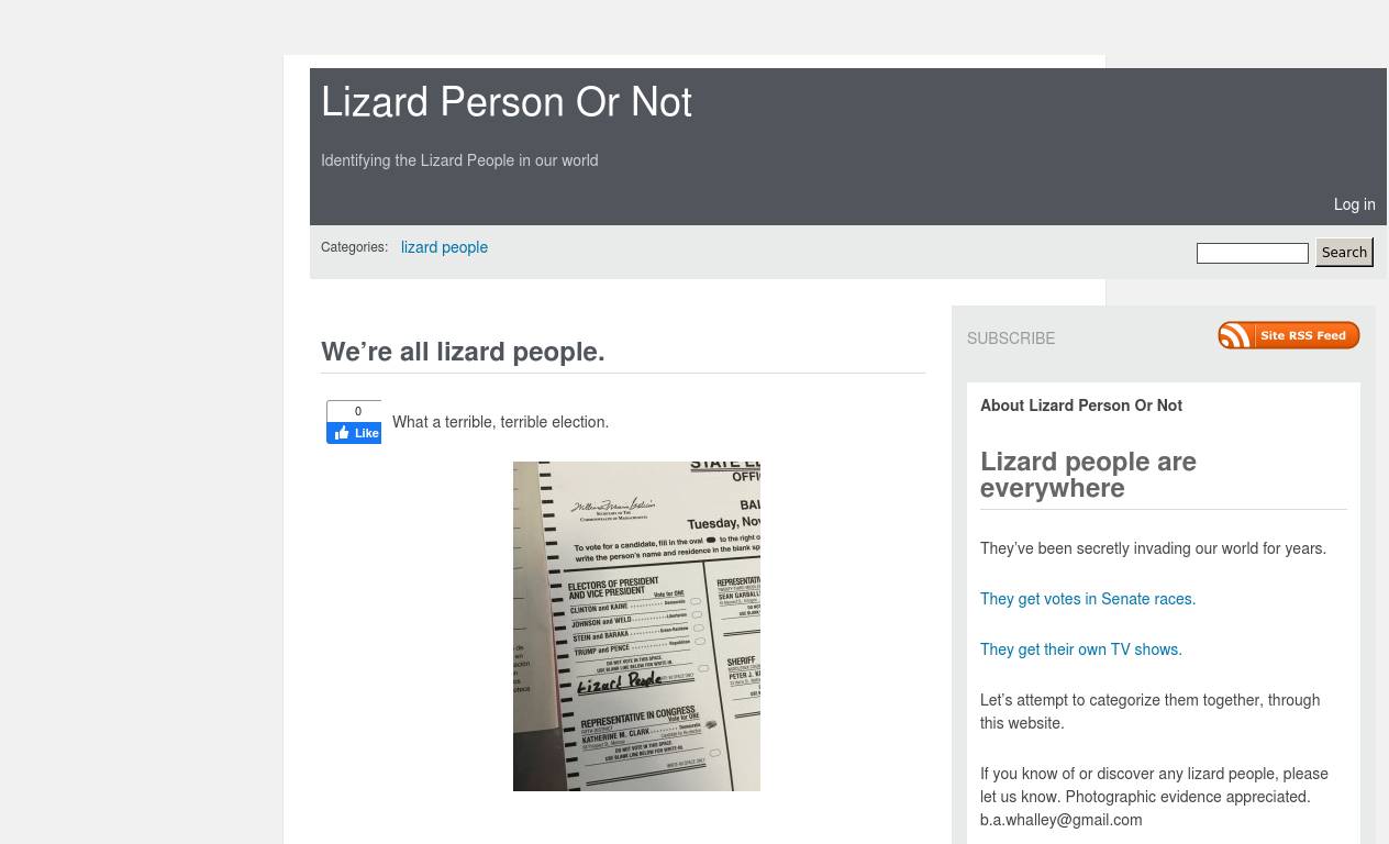 lizardpersonornot.com