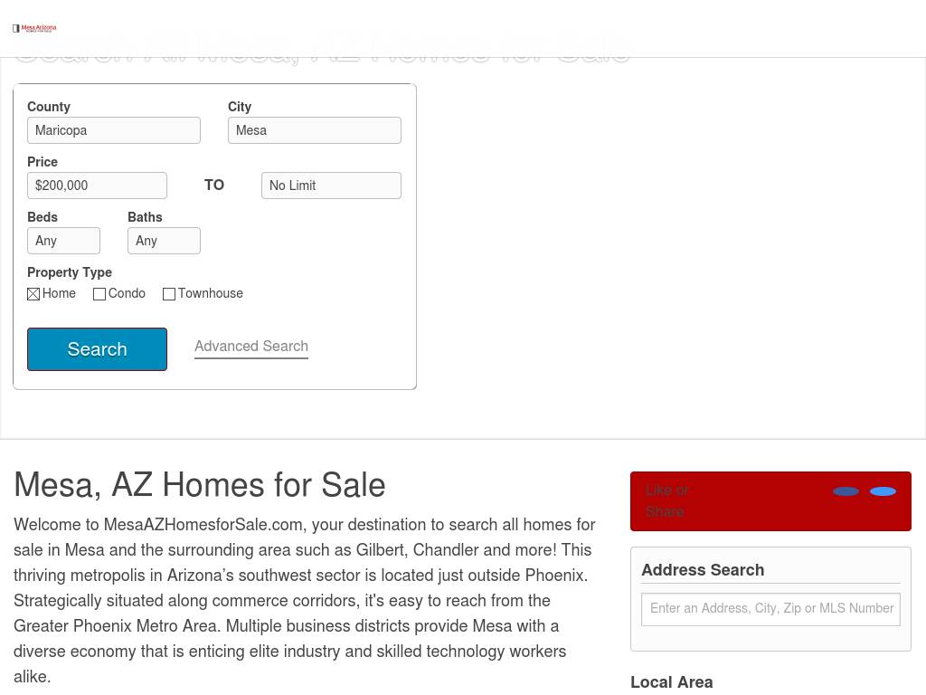 mesaazhomesforsale.com