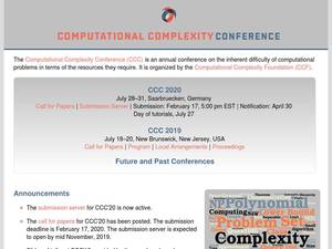 computationalcomplexity.org
