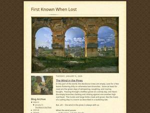 Firstknownwhenlost.blogspot.co.uk