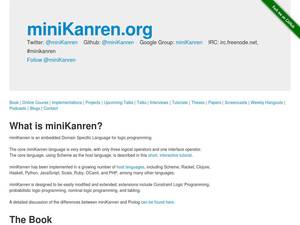 Minikanren.org