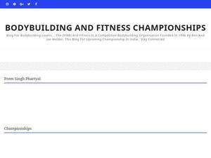 bodybuildingandfitnesschampionships.blogspot.com