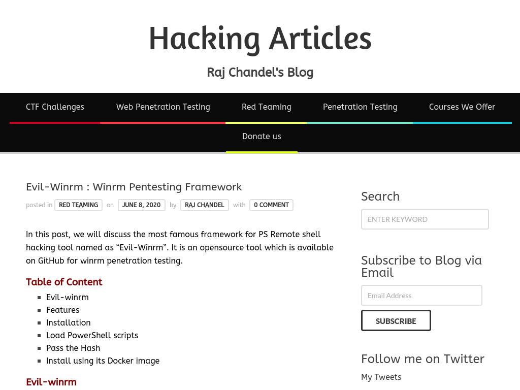 Hackingarticles.in