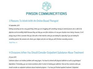 pinsoncommunications.com