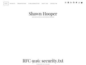 Shawnhooper.ca