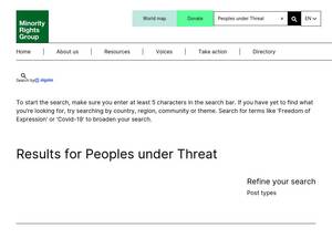 Peoplesunderthreat.org