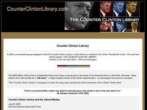 Counterclintonlibrary.com