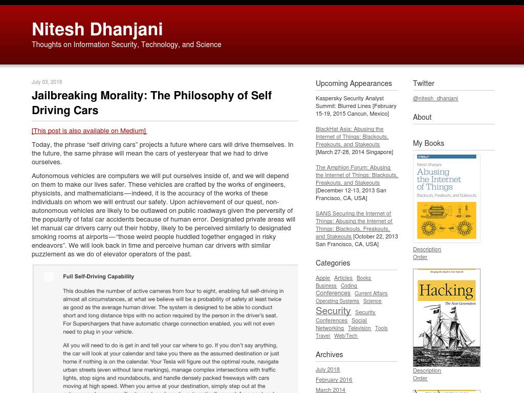 dhanjani.com