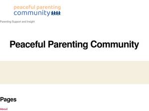 peacefulparentingcommunity.com