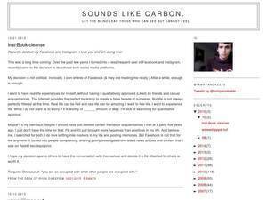 Soundslikecarbon.blogspot.com