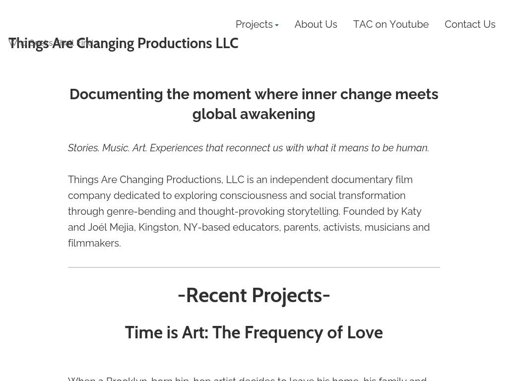 Thingsarechanging.com