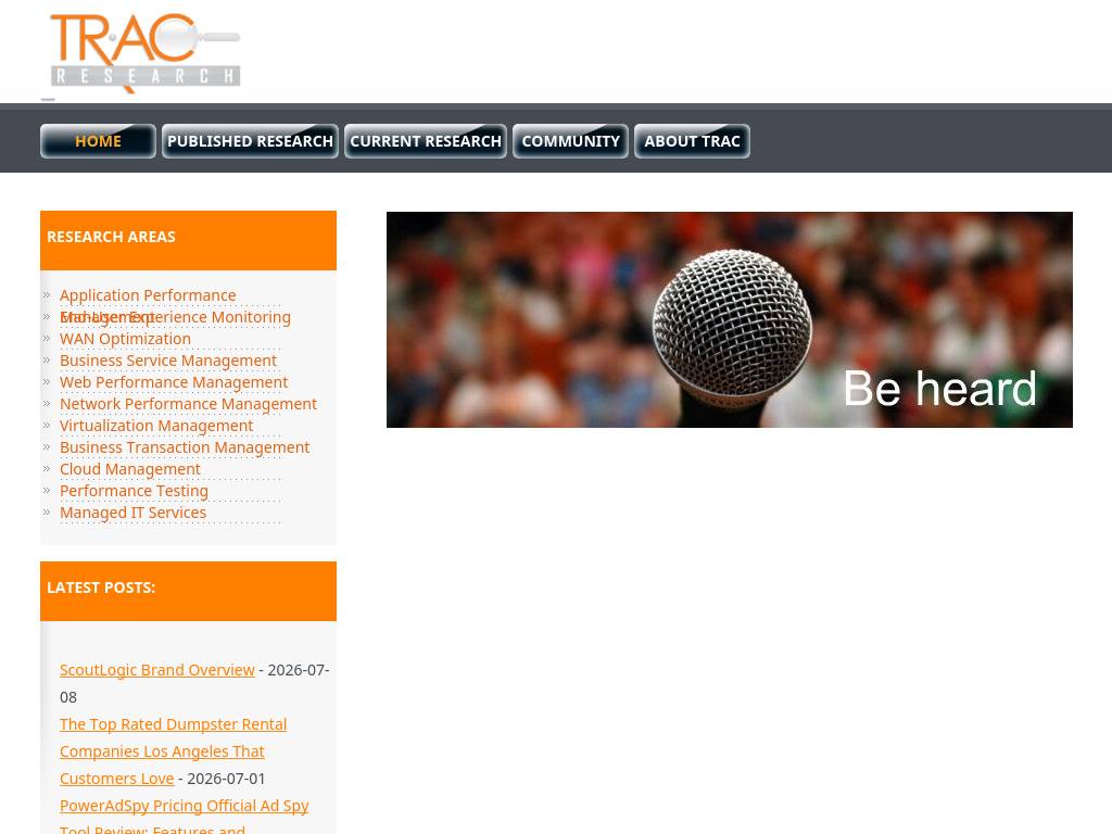 Trac-research.com