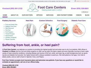 Footcarecenters.com