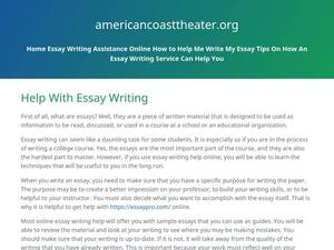 americancoasttheater.org