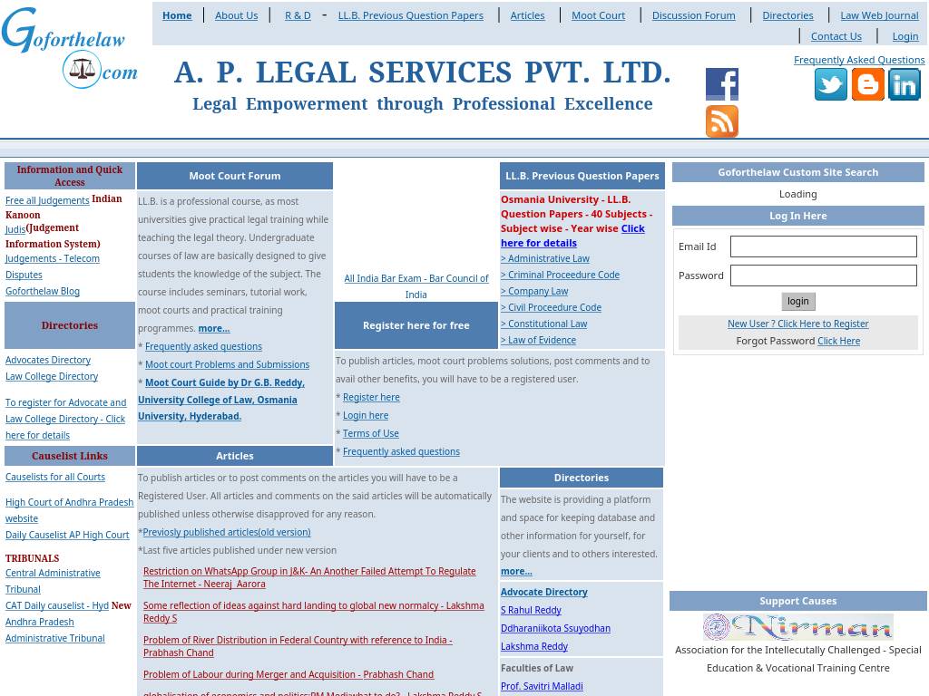Goforthelaw.com