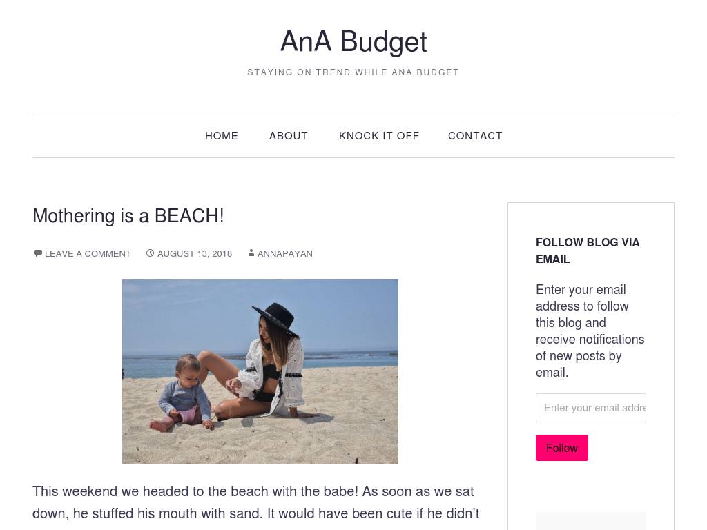anabudget.com