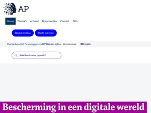 autoriteitpersoonsgegevens.nl