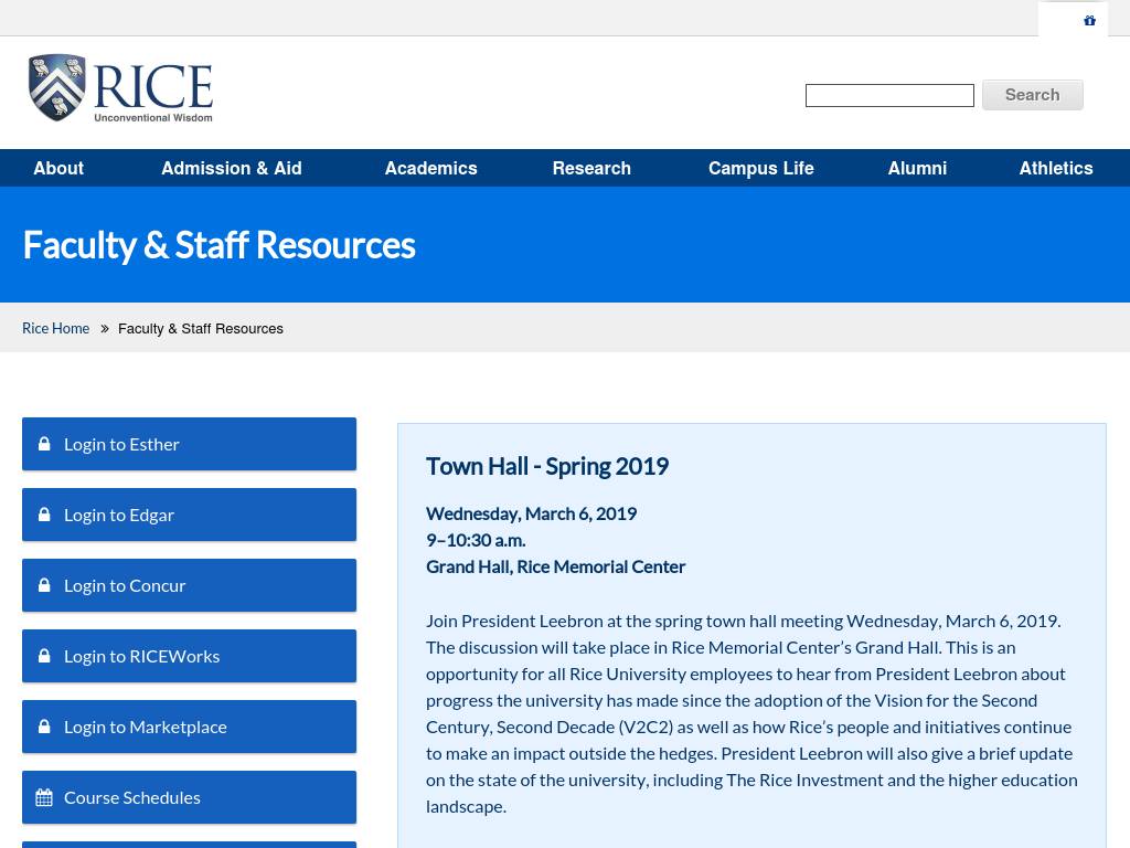 Staff.rice.edu