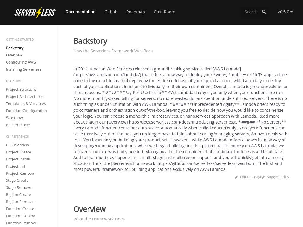 Serverless.readme.io