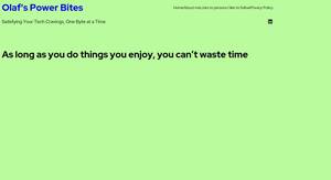 Olafspowerbites.com